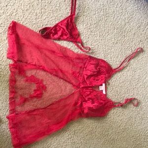 Victoria Secret Romance Babydoll Small